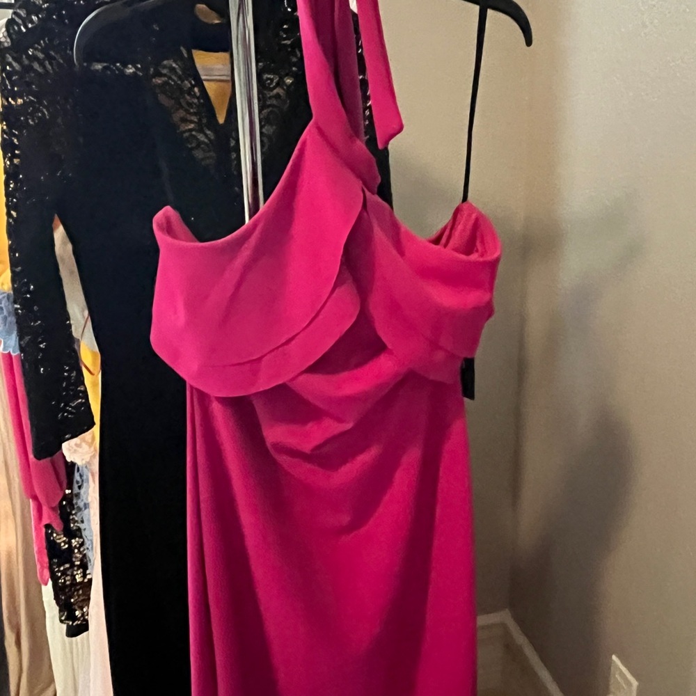 Elegant Pink Evening Dress